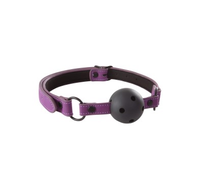 Knebel-LUST BONDAGE BALL GAG PURPLE